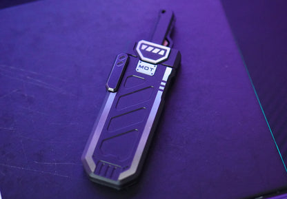 Tacti-Click EDC Sword Slider | 6-Stage Combat ASMR & Spring-Loaded Ejection